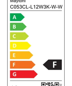 Biała oprawa podtynkowa, ruchoma C053CL-L12W3K-W-W z serii FOCUS LED*Sklep Kaja Clearance
