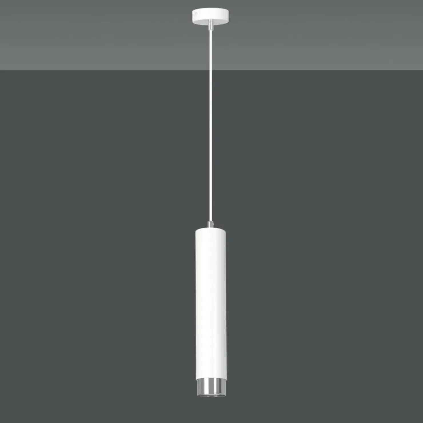 Cheap Sklep Kaja Biała pasująca do każdego wnętrza lampa wisząca 641/1 | Kaja