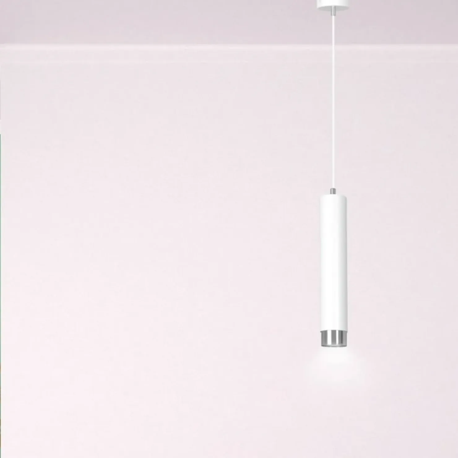 Cheap Sklep Kaja Biała pasująca do każdego wnętrza lampa wisząca 641/1 | Kaja