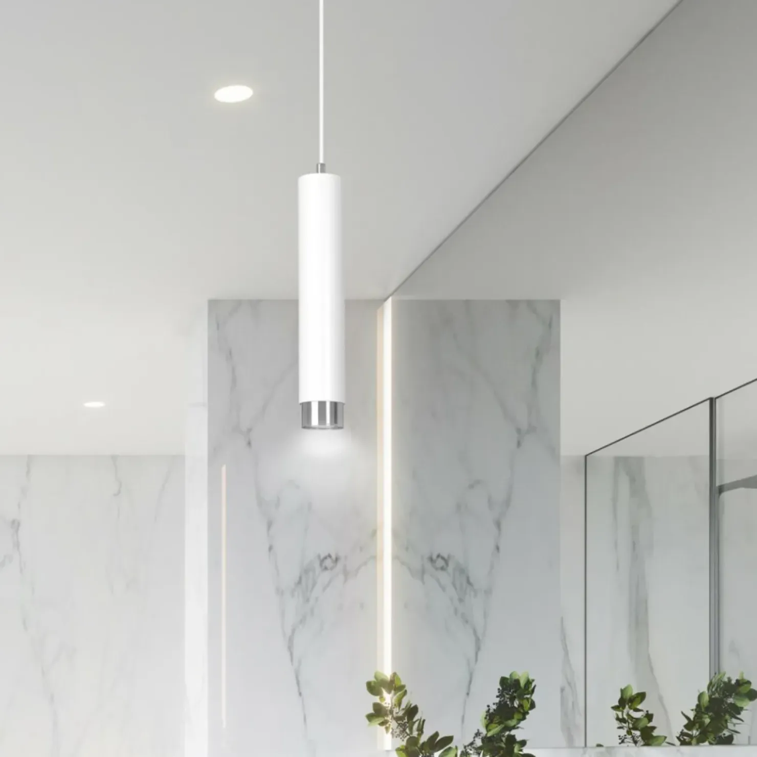Cheap Sklep Kaja Biała pasująca do każdego wnętrza lampa wisząca 641/1 | Kaja