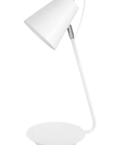 Biała, ponadczasowa lampka na biurko ucznia LX 8296 DESK LAMP | Kaja*Sklep Kaja Clearance