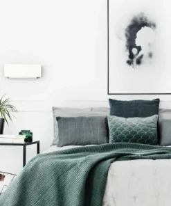 Biała, prosta, ledowa lampa ścienna 21-25814 z serii LANDER | Kaja*Sklep Kaja Discount