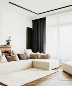 Biała, prosta, ledowa lampa ścienna 21-25814 z serii LANDER | Kaja*Sklep Kaja Discount