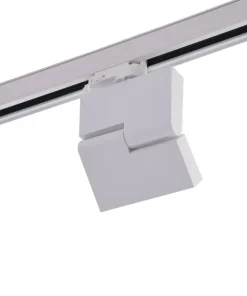 Biała ruchoma głowica LED do szynoprzewodu AZ3490 LEON | Kaja*Sklep Kaja Discount