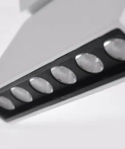 Biała ruchoma głowica LED do szynoprzewodu AZ3490 LEON | Kaja*Sklep Kaja Discount