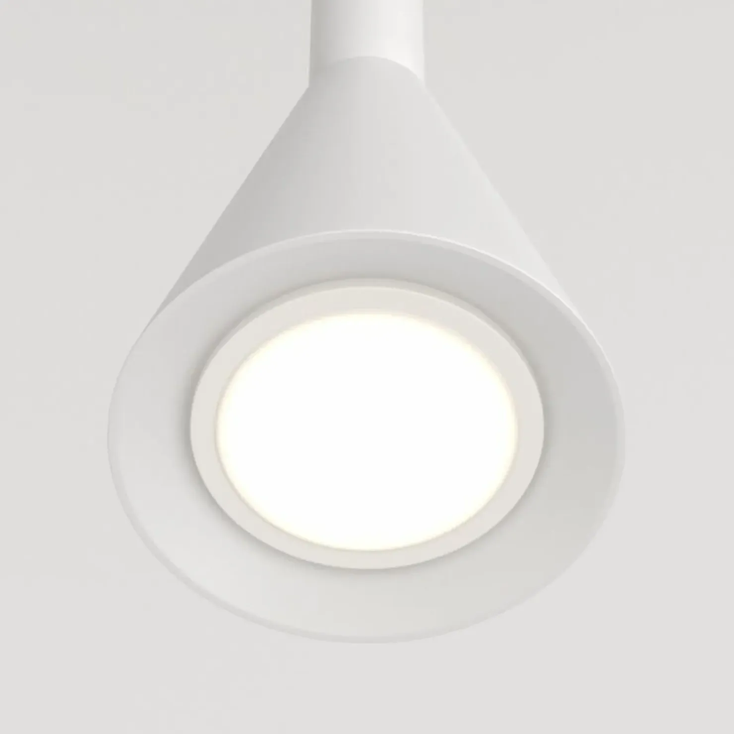 Best Sale Sklep Kaja Biała, stożkowa lampa wisząca nad wyspę P064PL-01W z serii ARROW biały