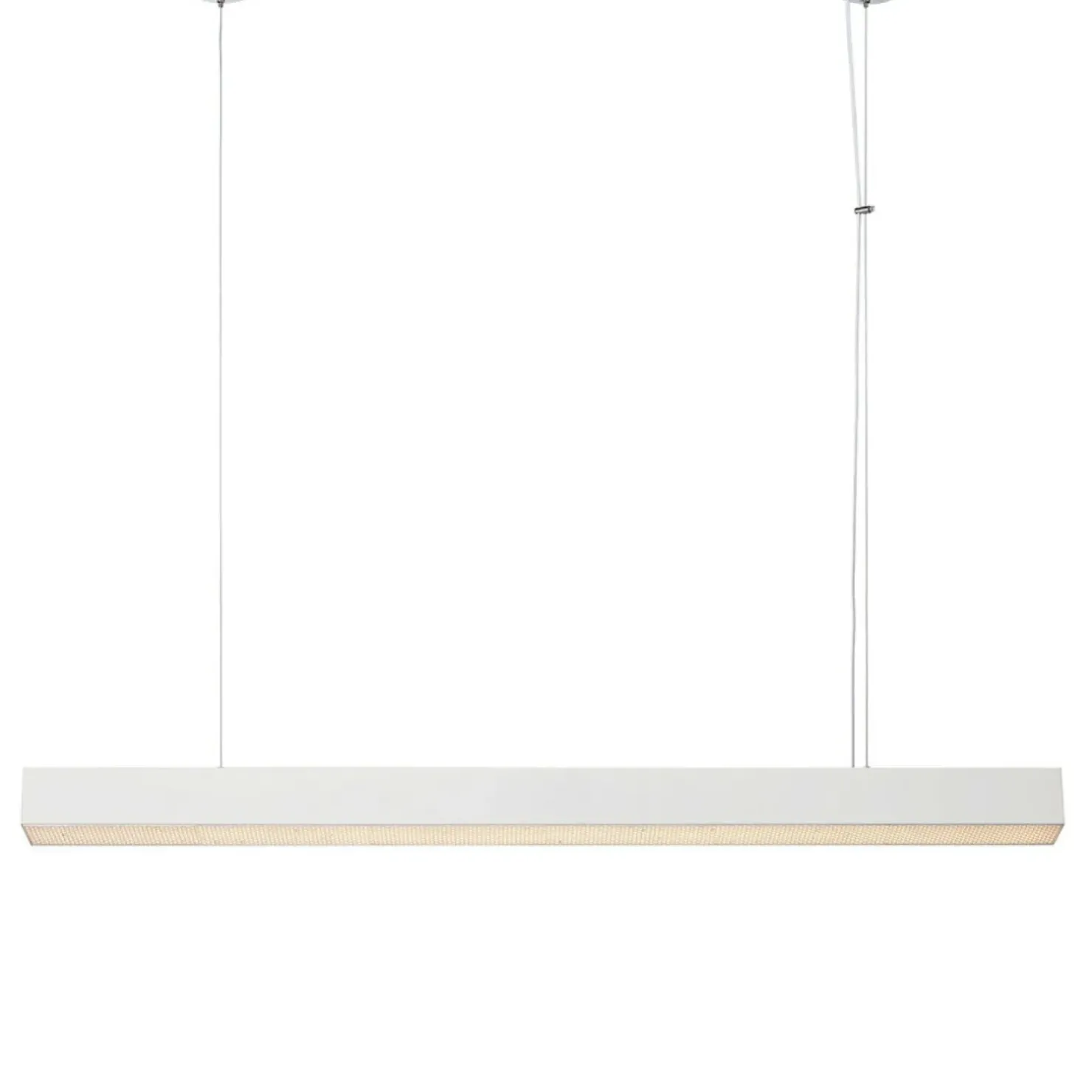 Fashion Sklep Kaja Biała, szeroka lampa LED 120cm LP-1201/1P L WH SMART MIRA L | Kaja