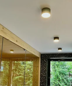 Biała tuba downlight LED do łazienki LP-6331/1C IP54 BK z serii KENDAL*Sklep Kaja Store