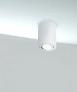 Biała tuba natynkowa, spot do kuchni C016CL-01W ALFA | Kaja*Sklep Kaja Discount