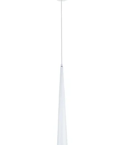 Best Sale Sklep Kaja Biała, wąska tuba wisząca punktowa 60cm MX P0001 SLIM | Kaja