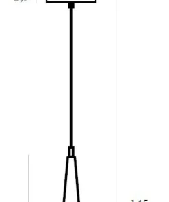 Best Sale Sklep Kaja Biała, wąska tuba wisząca punktowa 60cm MX P0001 SLIM | Kaja