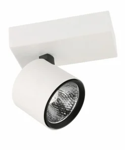 Biało-czarna lampa LED reflektor SPL-2854-1B-WH BONIVA | Kaja*Sklep Kaja Outlet