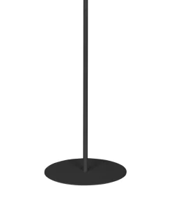 Biało-czarna lampa podłogowa na prostej nodze TK 5547 z serii MAJA*Sklep Kaja Sale