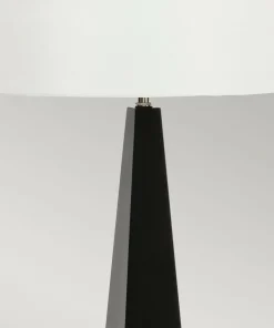 Biało-czarna lampa stołowa do salonu ASCENT-TL-BLK-W z serii ASCENT*Sklep Kaja New