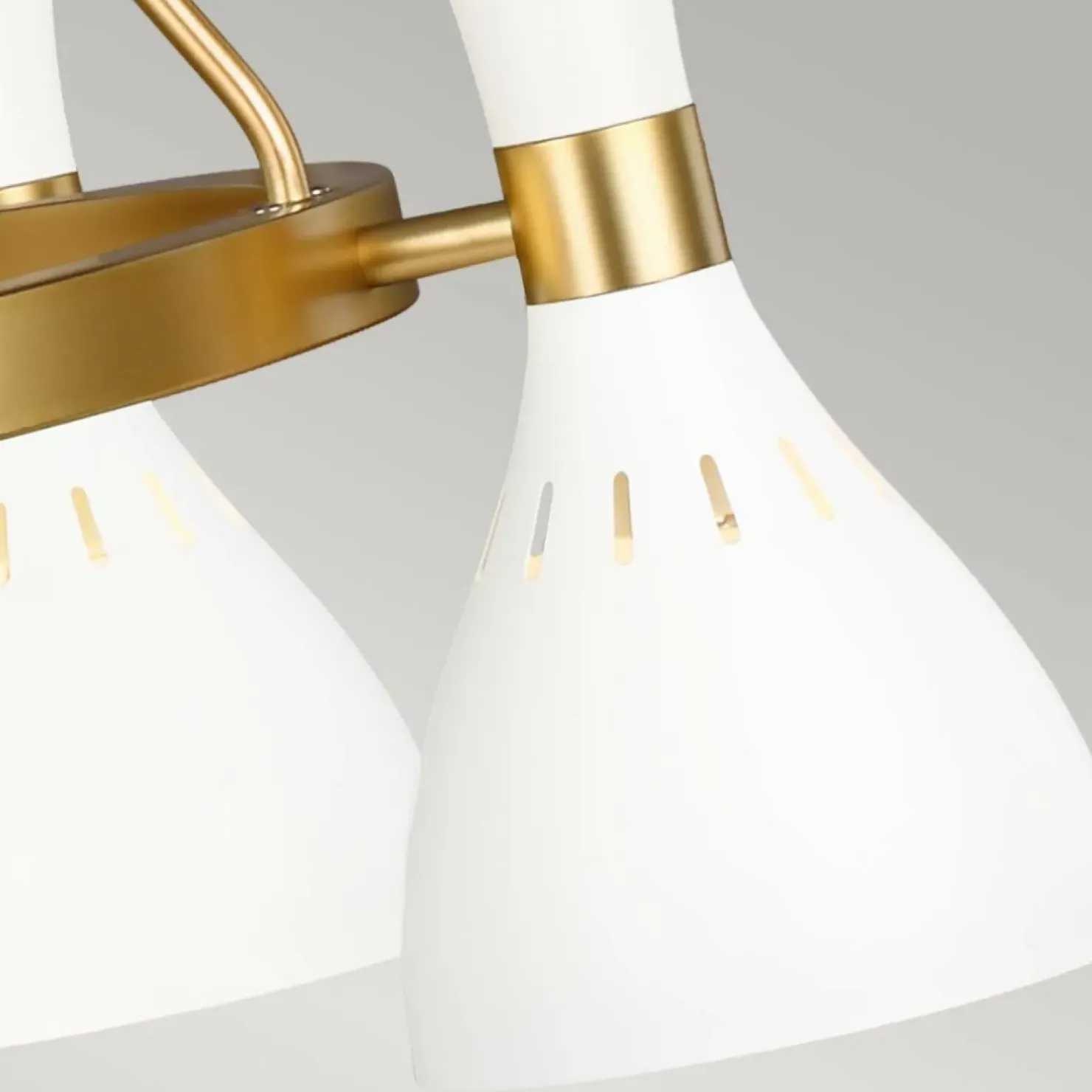 Cheap Sklep Kaja Biało-złota lampa wisząca 5xE27 FE-JOAN5-MW z serii JOAN