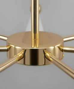 Shop Sklep Kaja Biało-złota, stylowa lampa wisząca MOD108PL-14WG VESPER | Kaja