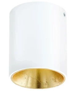 Biało-złota tuba downlight do kuchni 94503 POLASSO | Kaja Oświetlenie*Sklep Kaja Sale