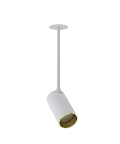 Biało-złoty reflektor, lampa podtynkowa 7676 | Kaja Oświetlenie*Sklep Kaja Flash Sale