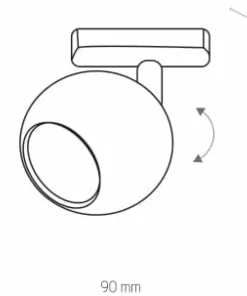 halogen do szynoprzewodu 1-fazowego TK 4040 TRACER | Kaja*Sklep Kaja Shop