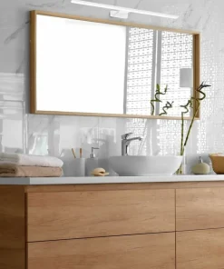 Biały kinkiet, idealny nad lustro w łazience ML6337 z serii SHINE | Kaja Oświetl*Sklep Kaja Discount
