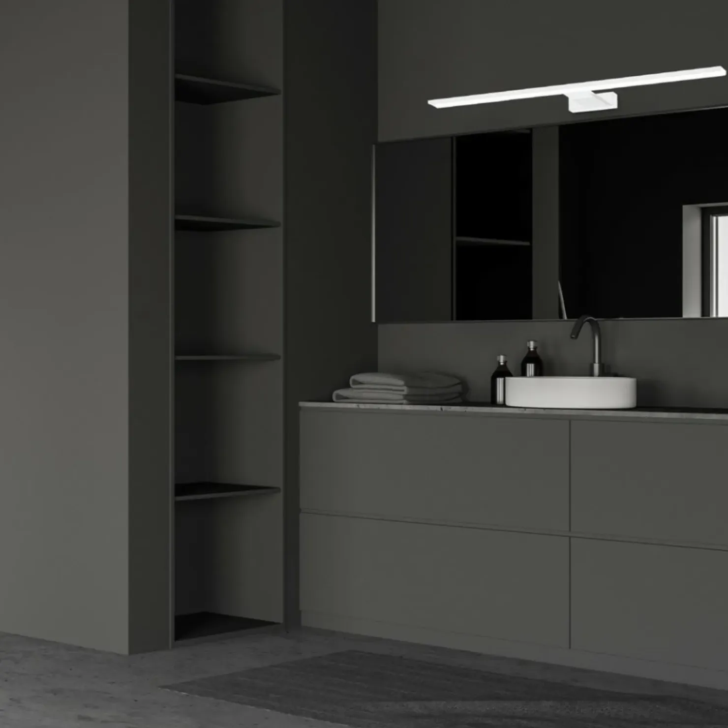 Biały kinkiet, idealny nad lustro w łazience ML6337 z serii SHINE | Kaja Oświetl*Sklep Kaja Discount