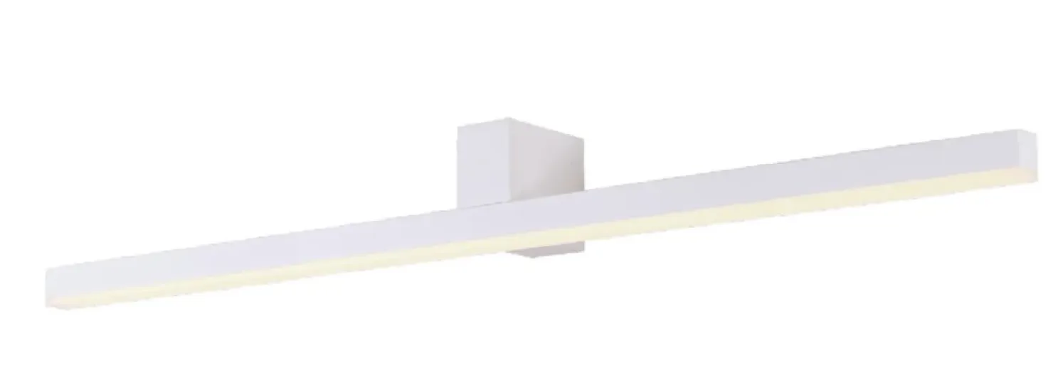 Biały, ledowy kinkiet łazienkowy 60cm MX W0155 FINGER | Kaja*Sklep Kaja New