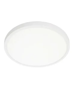 Biały natynkowy plafon ⌀40cm 3000K PLF-7001-400R-WH-3K z serii PELARO*Sklep Kaja Shop