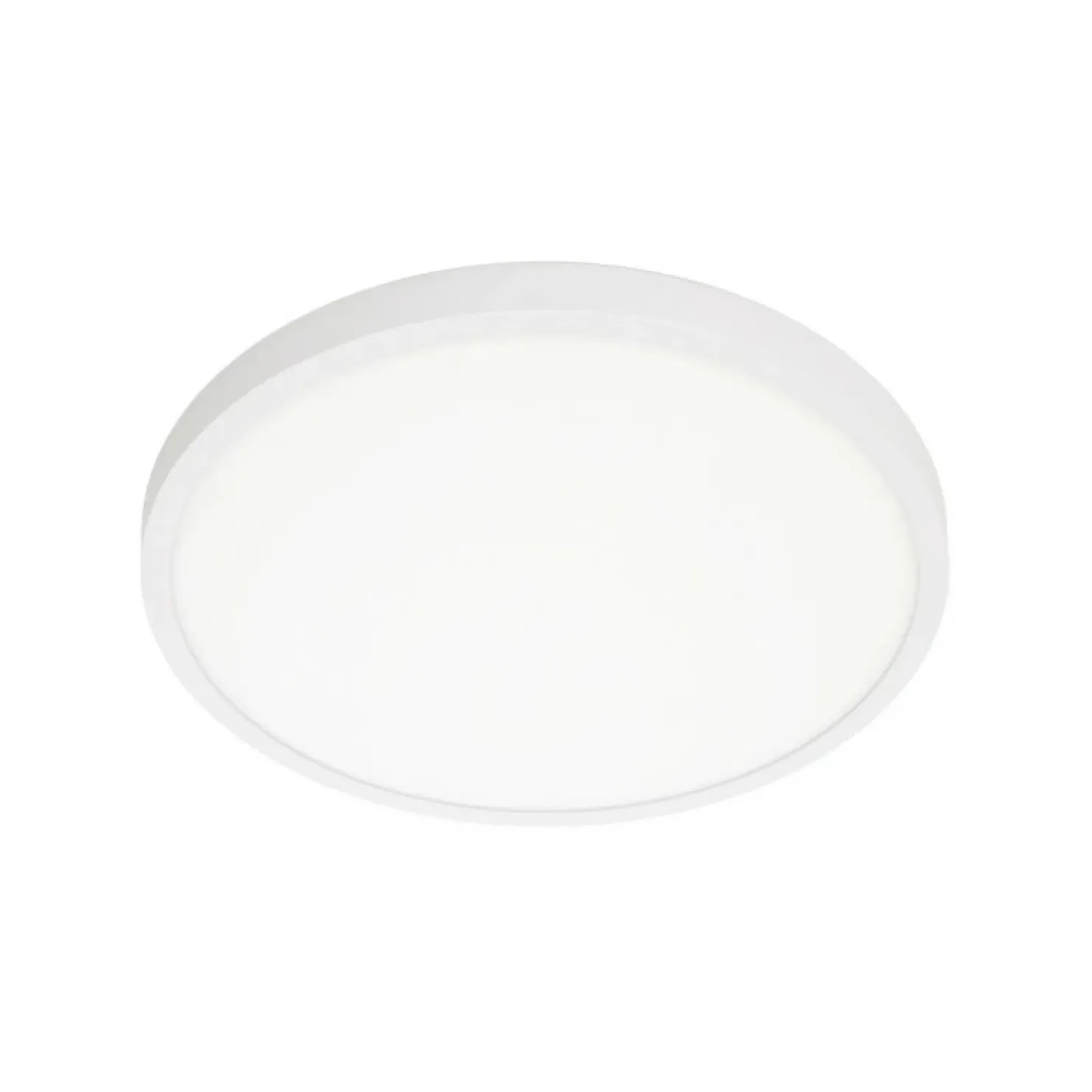 Biały natynkowy plafon ⌀40cm 3000K PLF-7001-400R-WH-3K z serii PELARO*Sklep Kaja Shop