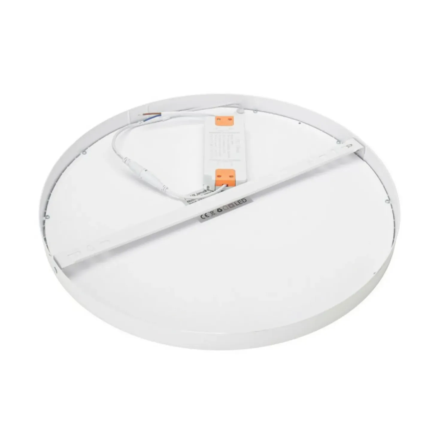 Biały natynkowy plafon ⌀40cm 3000K PLF-7001-400R-WH-3K z serii PELARO*Sklep Kaja Shop