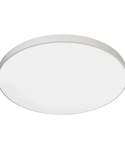 Biały plafon z ciepłym światłem LED ⌀40 PLF-53472-3K-WH ATEIA | Kaja*Sklep Kaja Best Sale