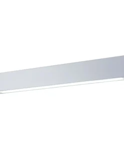 Biały, szeroki kinkiet LED 63cm GS-LWA-9W WH IBROS | Kaja Oświetlenie*Sklep Kaja Clearance
