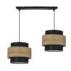 Boho lampa wisząca z dodatkiem drewna 32-17888 TWIN | Kaja Oświetlenie*Sklep Kaja Outlet