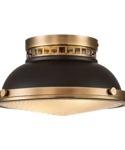 Brązowa lampa, niezwykły plafon HK-AMELIA-F-M-RB z serii AMELIA*Sklep Kaja Cheap
