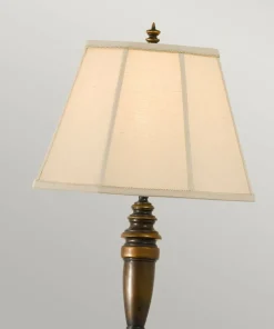 Brązowa lampa podłogowa FE-LINCOLNDALE-FL z serii LINCOLNDALE*Sklep Kaja Clearance