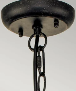 Brązowa lampa wisząca, ozdobne szkło CL8-S z serii CLEVELAND*Sklep Kaja Discount