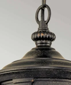 Brązowa lampa wisząca, ozdobne szkło CL8-S z serii CLEVELAND*Sklep Kaja Discount