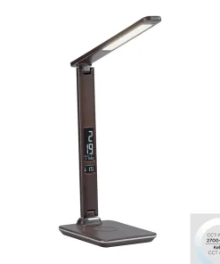Brązowa lampka LED z regulacją światła 4595-23 z serii ADRIANO | Kaja*Sklep Kaja Cheap