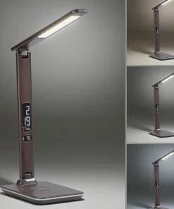 Brązowa lampka LED z regulacją światła 4595-23 z serii ADRIANO | Kaja*Sklep Kaja Cheap