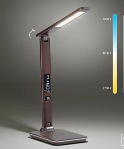 Brązowa lampka LED z regulacją światła 4595-23 z serii ADRIANO | Kaja*Sklep Kaja Cheap