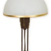 Brązowo-złota lampka stołowa retro O1488 BR FLEX | Kaja Oświetlenie*Sklep Kaja Online