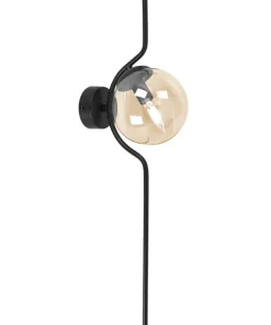 Bursztynowa lampa ścienna w stylu klasycznym K-5336 z serii VELA*Sklep Kaja Shop