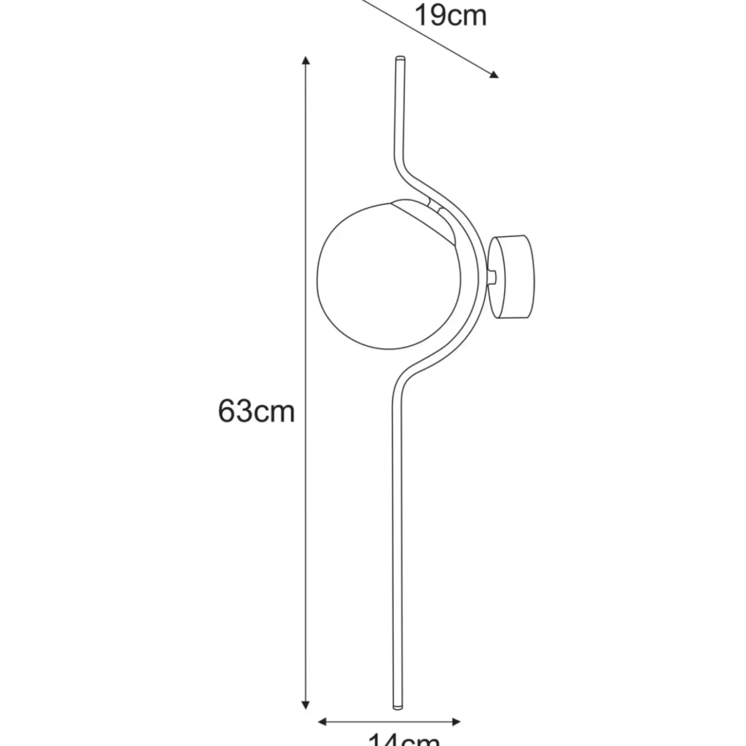 Bursztynowa lampa ścienna w stylu klasycznym K-5336 z serii VELA*Sklep Kaja Shop