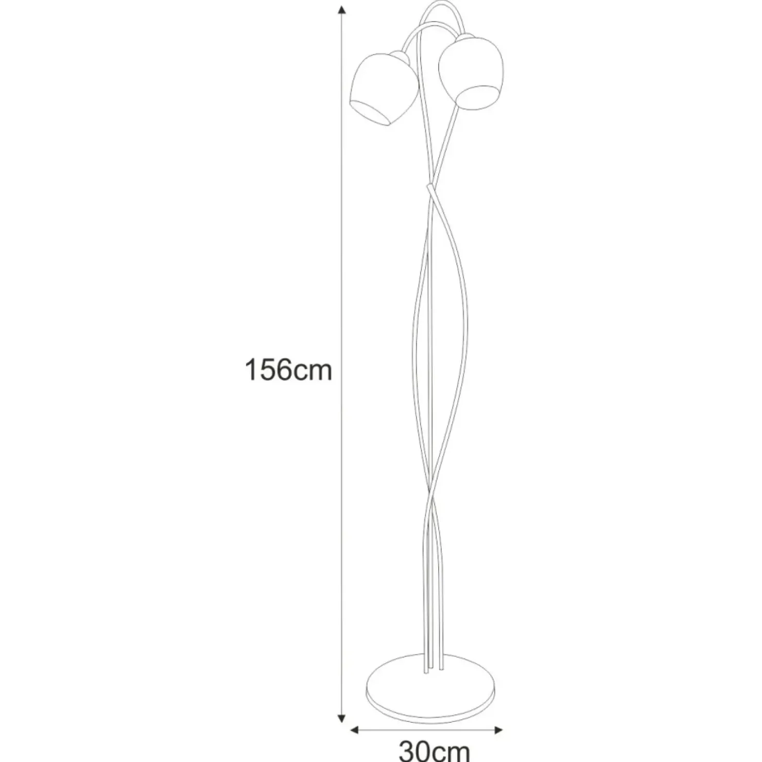 Bursztynowa lampa podłogowa do przytulnego salonu K-5193 z serii DIUNA*Sklep Kaja Discount