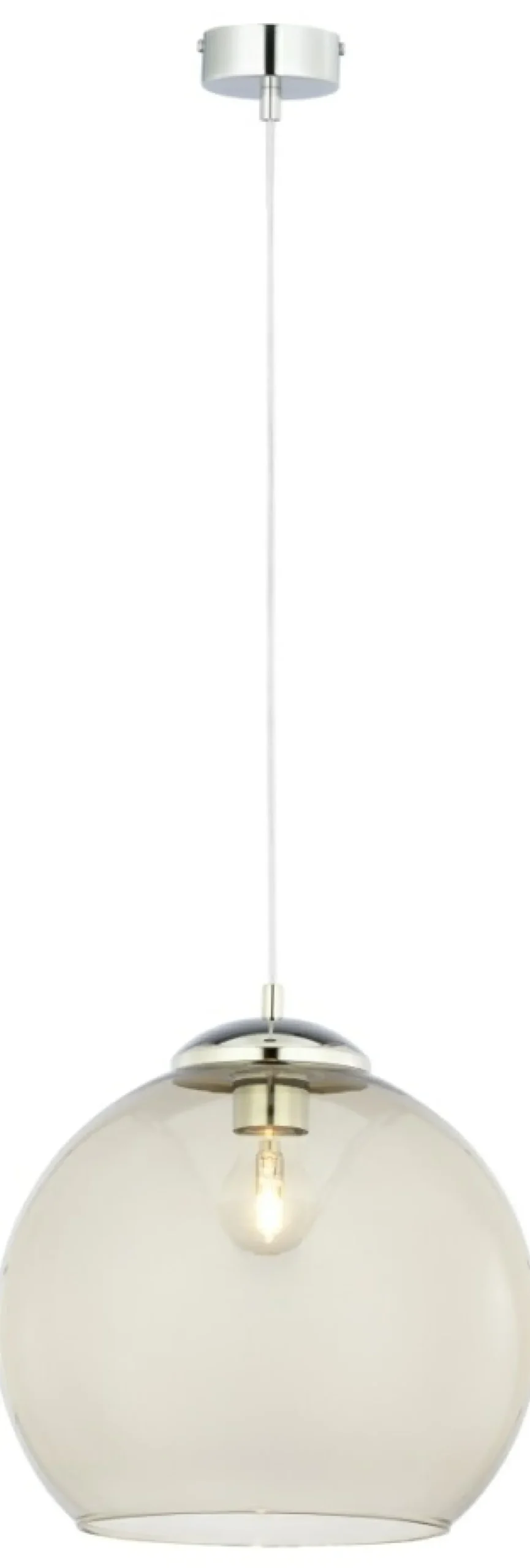 Chromowana, klasyczna lampa wisząca JUP 1832 ASTI | Kaja Oświetlenie*Sklep Kaja Shop