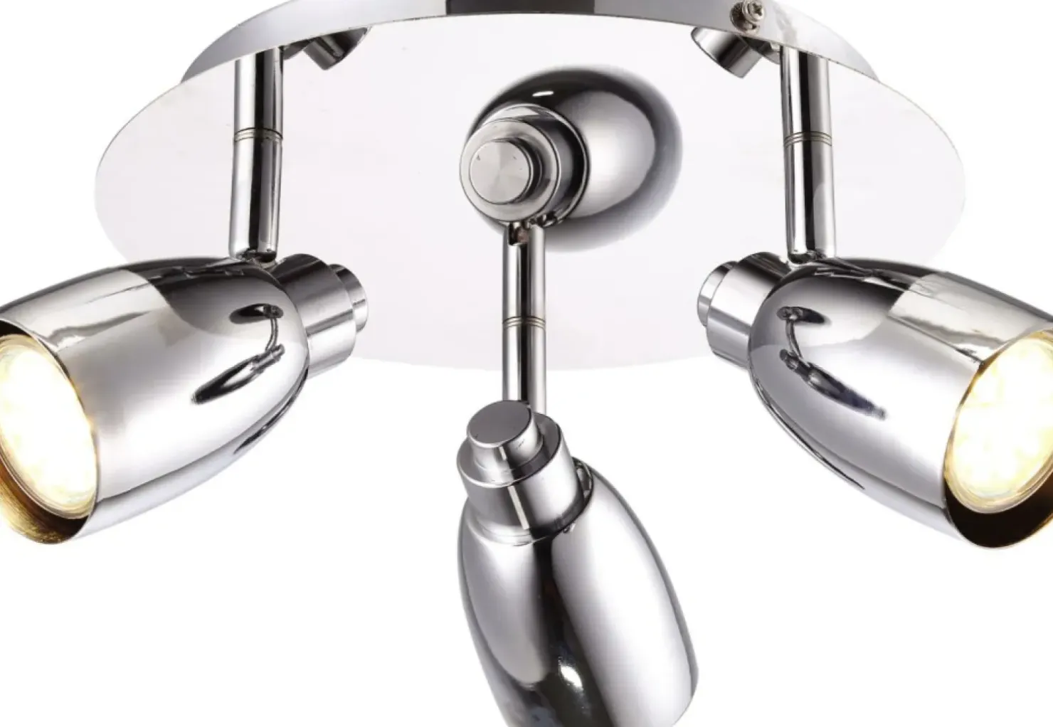 New Sklep Kaja owana lampa reflektor K-8007-3 CHR PICARDO | Kaja Oświetlenie chrom
