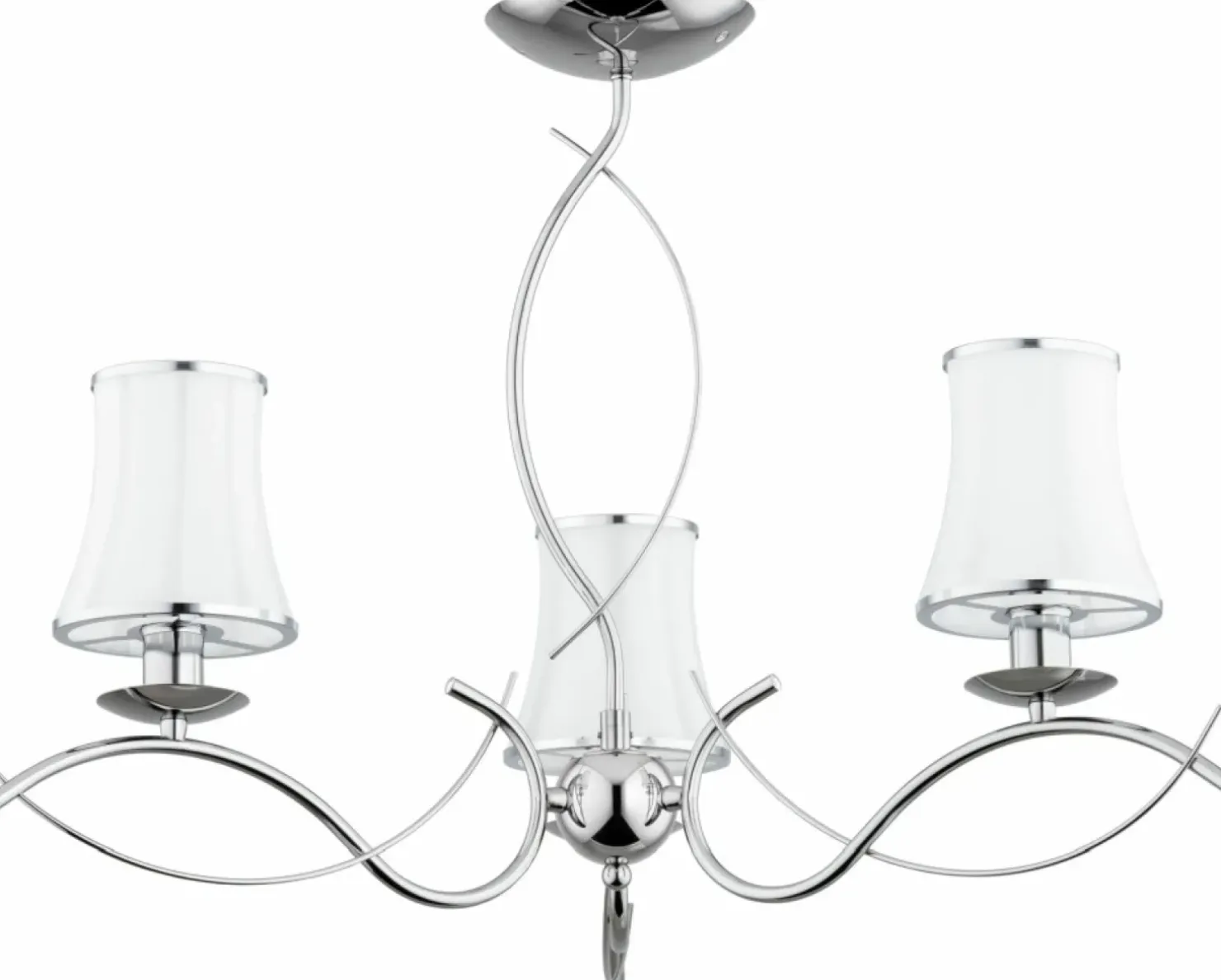 New Sklep Kaja Chromowana lampa sufitowa do sypialni AL 62336 MONZA | Kaja