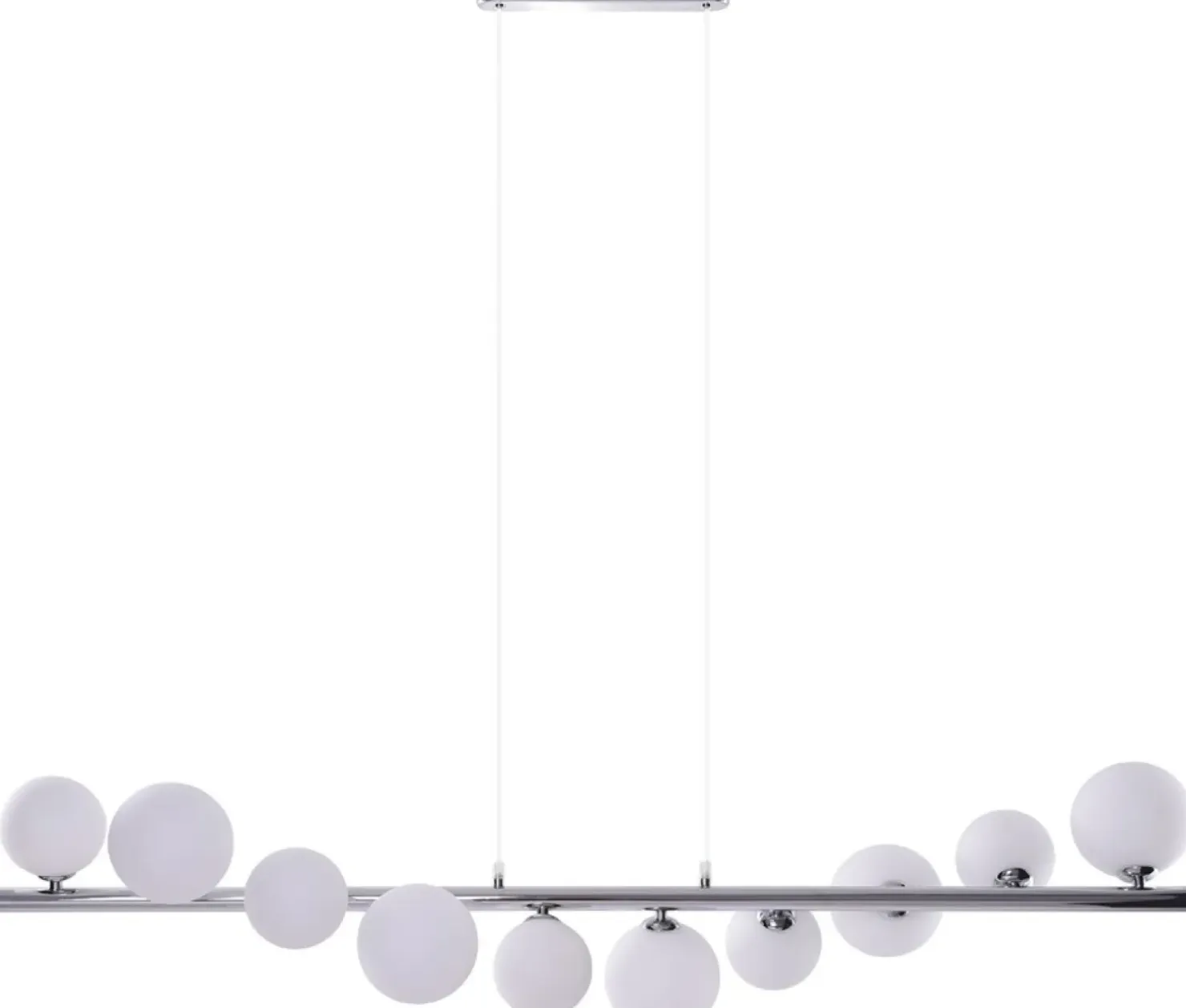 Sale Sklep Kaja Chromowana lampa wisząca z kloszami AZ2100 SYBILLA | Kaja Oświetlenie