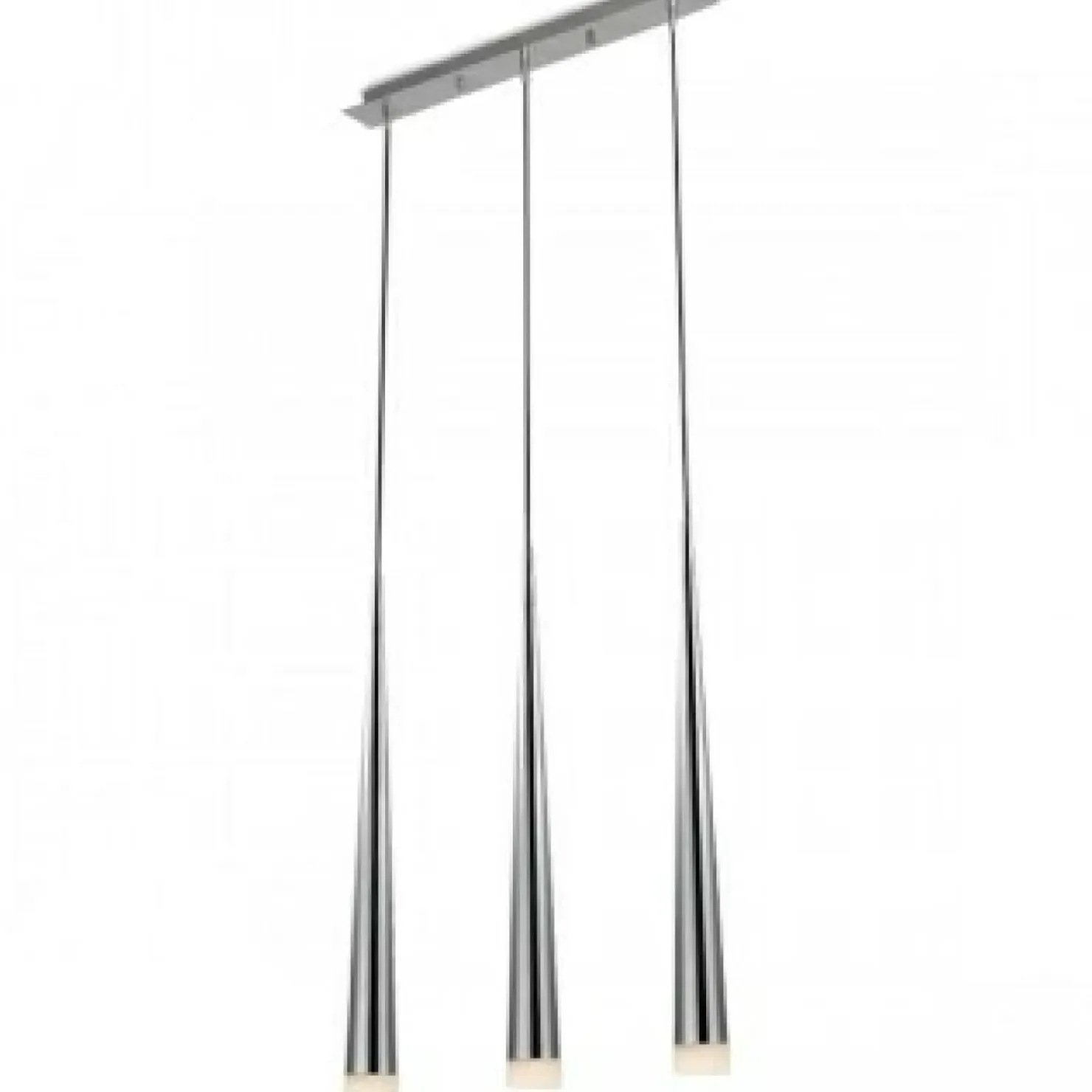Shop Sklep Kaja owane, metalowe zwisy na listwie 3xG9 AZ0133 STYLO 3 | Kaja chrom