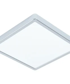 Chromowany plafon LED 28,5x28,5cm 3000K 99269 FUEVA | Kaja Oświetlenie*Sklep Kaja New