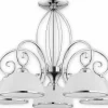 Chromowany żyrandol do salonu O2495 W5 CH INDRA | Kaja Oświetlenie*Sklep Kaja Store